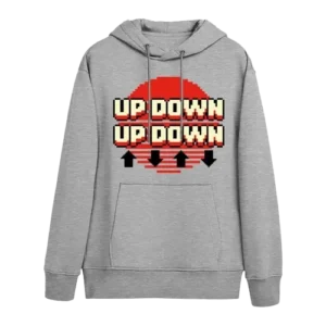 Coryxkenshin Up Down Sport Grey Hoodie