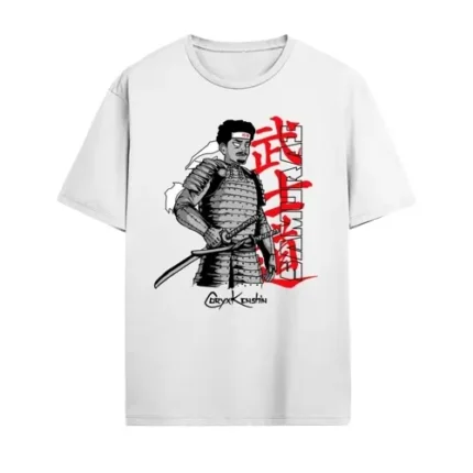 Samurai Shogun CORY x KENSHIN White T-Shirt